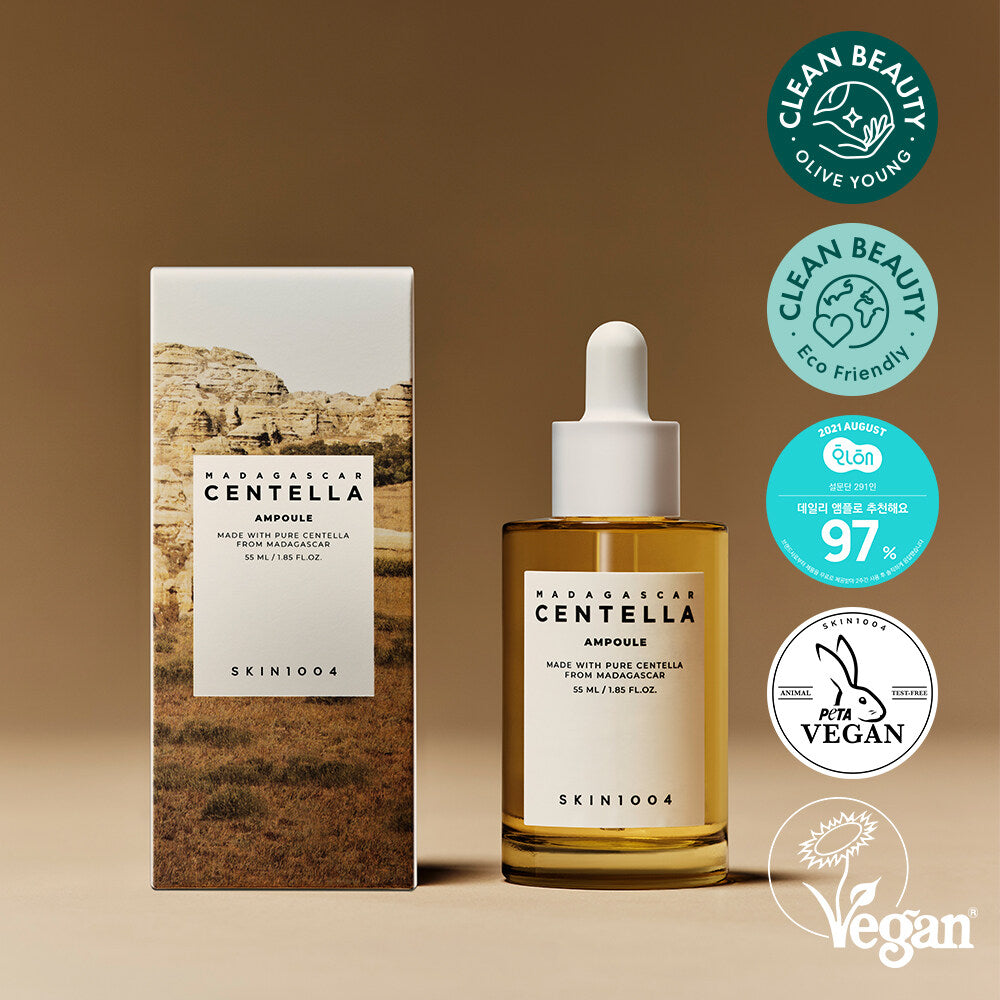 SKIN1004 Madagascar Centella Ampoule 55mL – Soothing K-Beauty Serum - KLAB