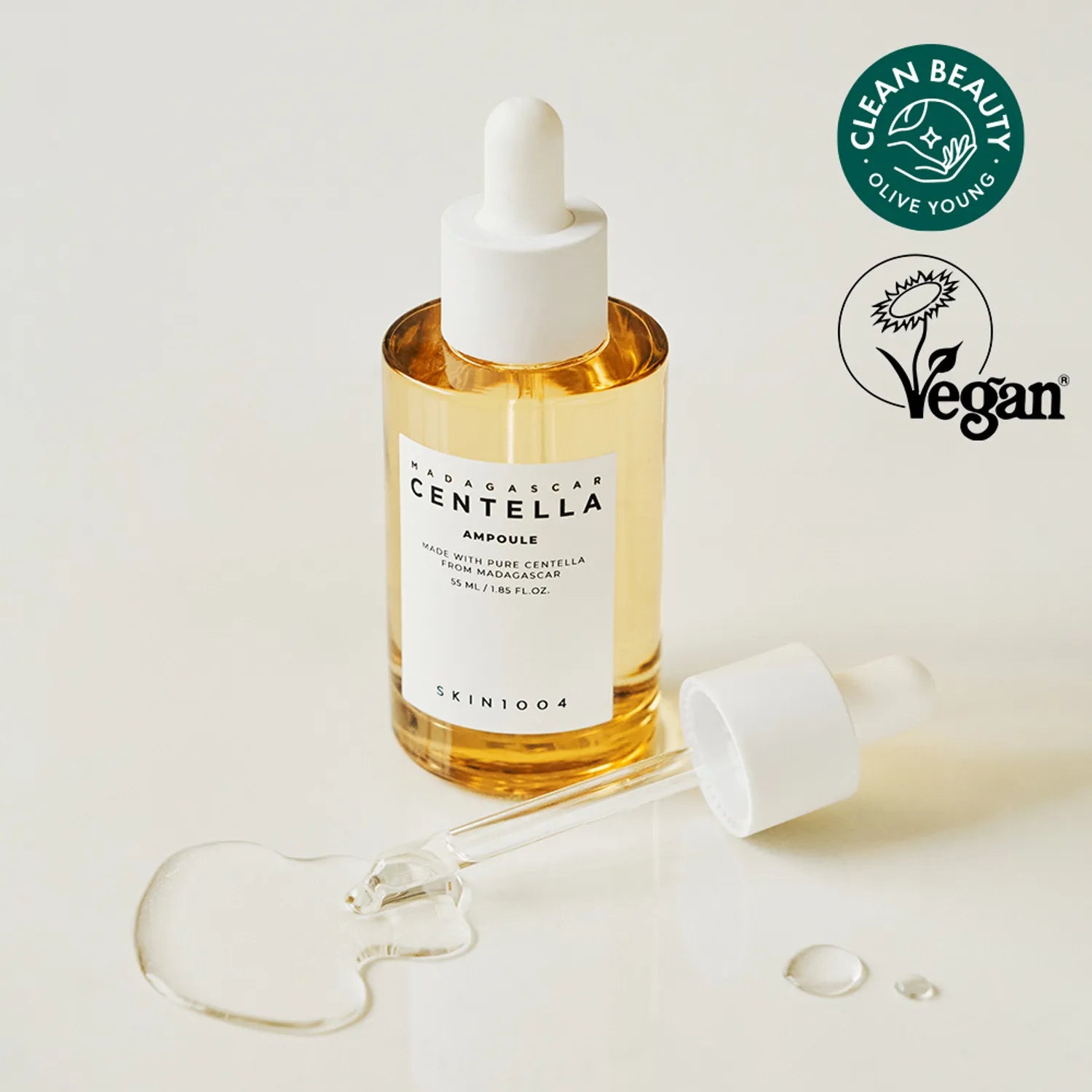 SKIN1004 Madagascar Centella Ampoule 55mL – Soothing K-Beauty Serum - KLAB
