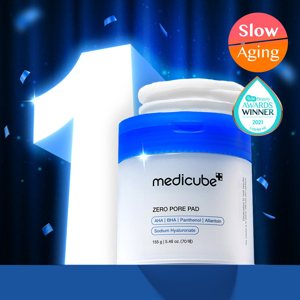 medicube Zero Pore Pad 2.0 70P – Exfoliating Pore Care Toner Pads - KLAB