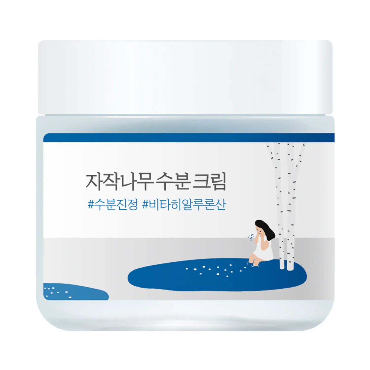 ROUND LAB Birch Juice Moisturizing Cream 80mL + 20mL Special Set – K-Beauty Hydration Duo - KLAB