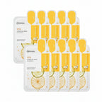 Multiple boxes of Mediheal Vita Essential Mask on a white background
